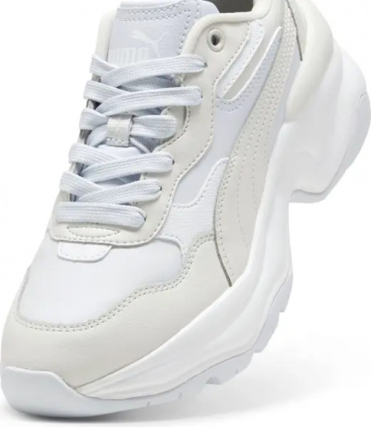 Кроссовки женские Puma CILIA WEDGE бело-кремовые 393915-10