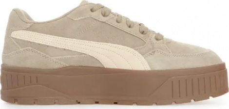 Кроссовки женские Puma KARMEN II IDOL SUEDE бежево-коричневые 397462-15