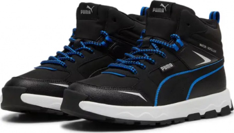 Ботинки подростковые Puma EVOLVE TRAIL черно-синие 397644-01