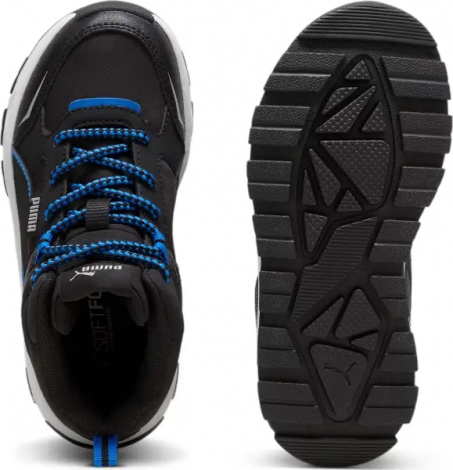 Ботинки детские Puma EVOLVE TRAIL черно-синие 397645-01