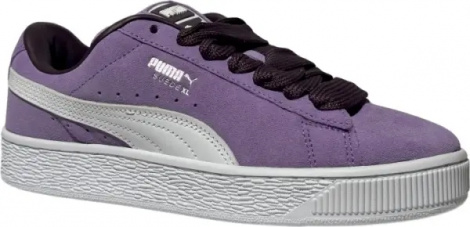 Кеды женские Puma SUEDE XL GALAXY фиолетово-белые 40079701