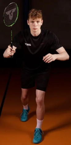 Ракетка для бадминтона Talbot ISOFORCE 511 черно-зеленая 439562