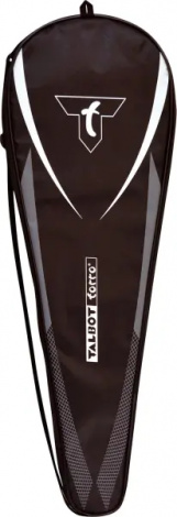 Чохол для бадмінтону Talbot BADMINTON RACKET FULLCOVER чорно-білий 449183