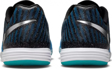 Футзалки (бампы) Nike LUNAR GATO II сине-черные 580456-014