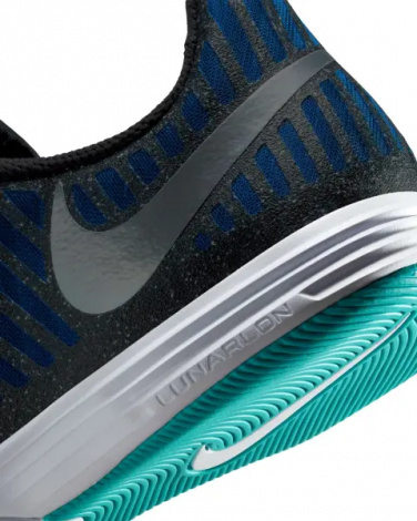 Футзалки (бампы) Nike LUNAR GATO II сине-черные 580456-014