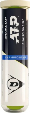 Набор мячей для тенниса Dunlop ATP CHAMPIONSHIP 4B желтый (4 штуки) 601627