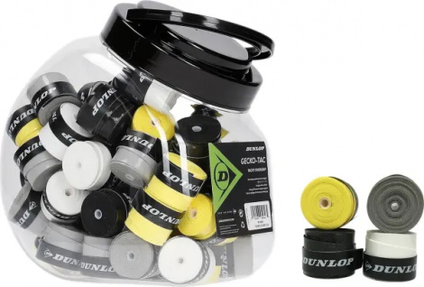 Обмотка для ракеток Dunlop TAC GECKO-TAC OGRIP разноцветная (поштучно) 613265
