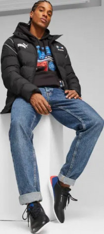 Куртка Puma BMW M MOTORSPORT MT7 ECOLITE черная 621209-01