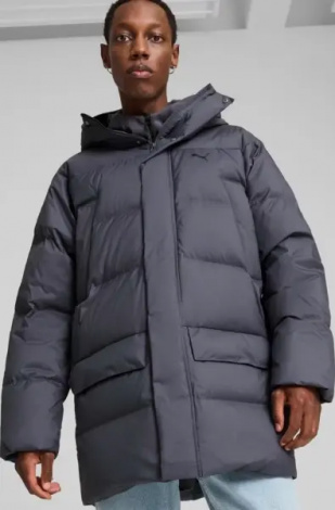 Пуховик Puma PROTECTIVE DOWN PARKA темно-серый 626466-69