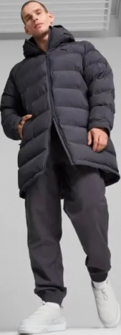 Парка Puma MONOMATERIAL PARKA темно-серая 626471-69