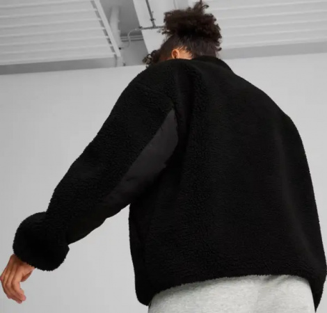 Куртка женская Puma REVERSIBLE SHERPA черная 626488-01