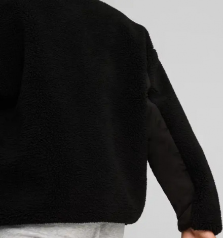 Куртка женская Puma REVERSIBLE SHERPA черная 626488-01