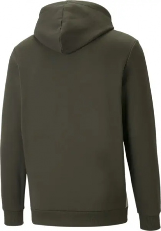 Худи Puma ESSENTIALS+ COLORBLOCK оливково-бело-бежевое 670168-64