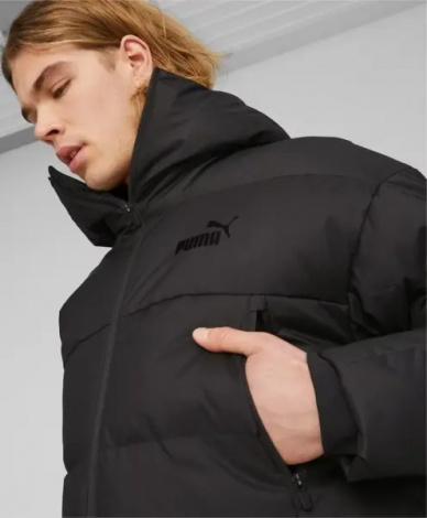 Пуховик Puma PROTECTIVE HOODED DOWN COAT черный 675378-01