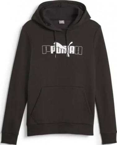 Худи женское Puma ESSENTIALS+ LOGO LAB черное 675955-01