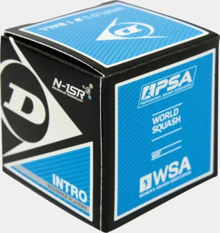 М'яч для сквошу Dunlop INTRO чорно-синій 700105INTRO