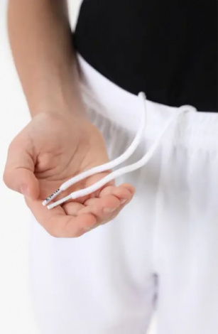 Шорты детские Kelme GLOBAL III бело-черные 7351ZB3255.9100