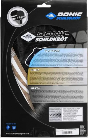 Ракетка для настільного тенісу Donic LEGENDS GOLD FSC світло-коричнева 754431