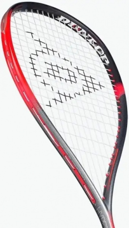 Ракетка для сквоша Dunlop HYPERFIBRE XT REVELATION PRO LITE NH темно-серо-красно-черная 773303US