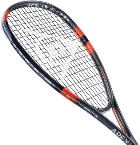 Ракетка для сквоша Dunlop APEX SUPREME NH черно-оранжевая 773404US