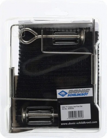 Сітка для настільного тенісу Donic CLASSIC чорна 808306