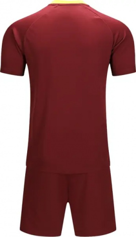 Комплект футбольной формы детский Kelme BRAGA бордово-желтый 8351ZB3085.9603