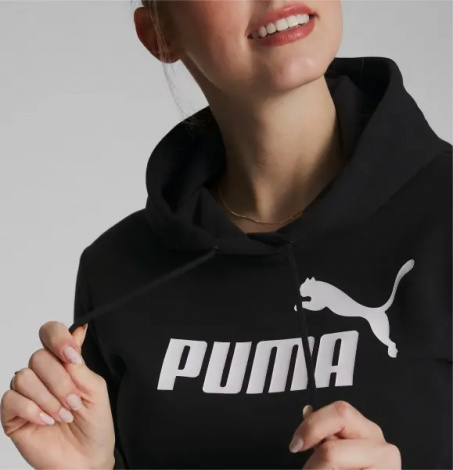 Худи женское Puma ESSENTIALS черное 846858-01