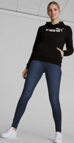 Худи женское Puma ESSENTIALS черное 846858-01