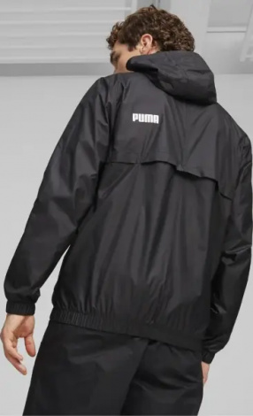 Вітровка Puma ESSENTIALS SOLID WINDBREAKER чорна 847484-52