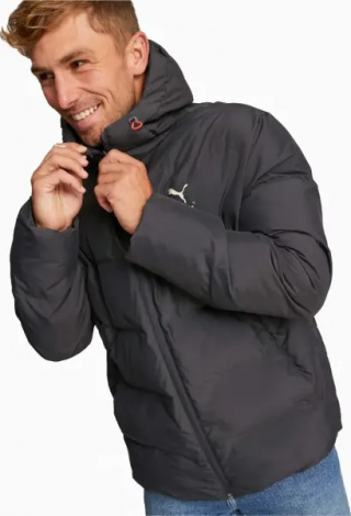 Куртка Puma BETTER SPORTSWEAR темно-серо-оранжевая 849331-75