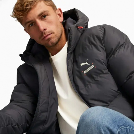 Куртка Puma BETTER SPORTSWEAR темно-серо-оранжевая 849331-75