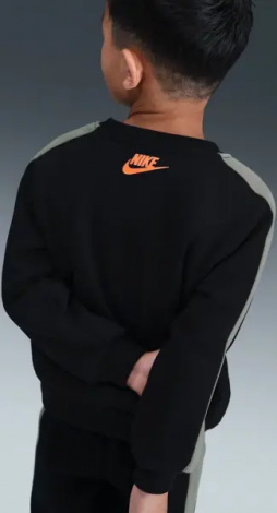 Спортивний костюм дитячий Nike SPORTSWEAR чорно-сірий 86N497-023