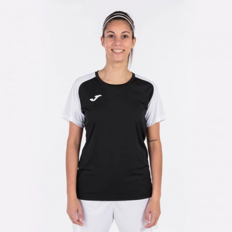 Футболка женская Joma ACADEMY IV черно-белая 901335.102