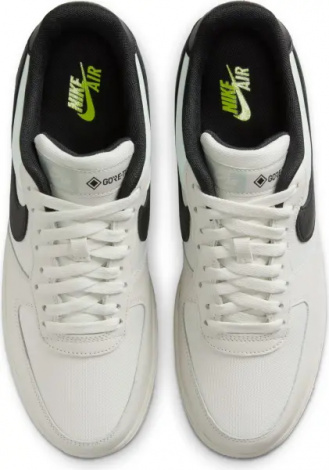 Кроссовки Nike AIR FORCE 1 GORE-TEX молочно-светло-серо-черные CK2630-004