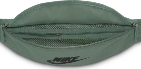 Сумка на пояс Nike HERITAGE WAISTPACK - FA21 3L темно-зеленая DB0490-364