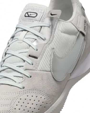 Футзалки (бампы) Nike STREETGATO серо-серебряные DC8466-005
