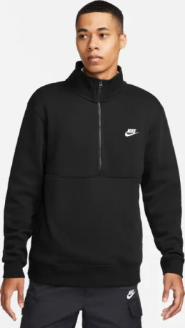 Реглан Nike SPORTSWEAR CLUB BRUSHED-BACK черный DD4732-011