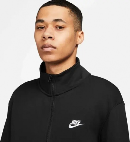 Реглан Nike SPORTSWEAR CLUB BRUSHED-BACK черный DD4732-011