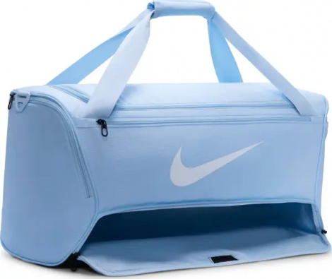 Сумка спортивна Nike BRASILIA 9.5 TRAINING DUFFEL BAG M 60L блакитна DH7710-441