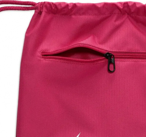 Сумка-мешок Nike BRASILIA 9.5 DRAWSTRING 18L темно-розовая DM3978-634