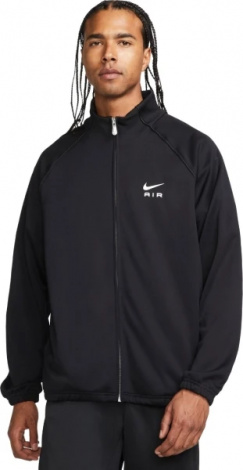 Олимпийка Nike AIR MEN'S POLY-KNIT JACKET черная DQ4221-010