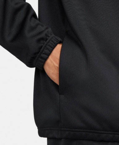 Олимпийка Nike AIR MEN'S POLY-KNIT JACKET черная DQ4221-010