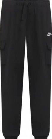 Спортивні штани жіночі Nike SPORTSWEAR CLUB FLEECE MID-RISE OVERSIZED CARGO чорні DQ5196-010