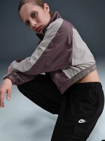 Спортивні штани жіночі Nike SPORTSWEAR CLUB FLEECE MID-RISE OVERSIZED CARGO чорні DQ5196-010