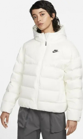 Пуховик женский Nike SPORTSWEAR STORM-FIT молочный DQ5903-133