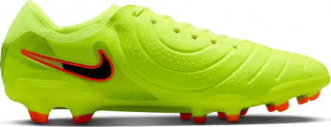 Бутсы Nike TIEMPO LEGEND 10 PRO FG лаймово-оранжево-черные DV4333-701