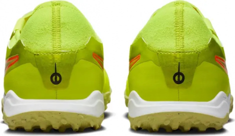 Сороконіжки (шиповки) Nike TIEMPO LEGEND 10 ACADEMY TF лаймово-оранжево-чорні DV4342-701