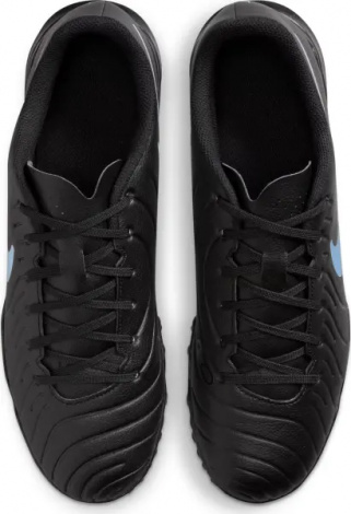 Сороконожки (шиповки) Nike TIEMPO LEGEND 10 CLUB TF черно-голубые DV4345-003