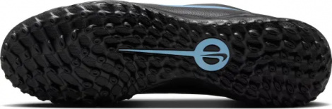 Сороконожки (шиповки) Nike TIEMPO LEGEND 10 CLUB TF черно-голубые DV4345-003