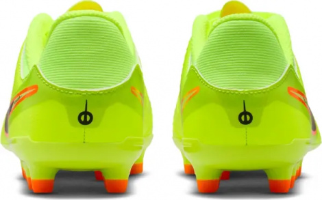 Бутсы детские Nike JR TIEMPO LEGEND 10 ACADEMY FG/MG лаймово-оранжево-черные DV4348-701